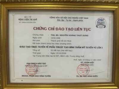 phẩu thuật thẩm mỹ uy tín tại sài gòn